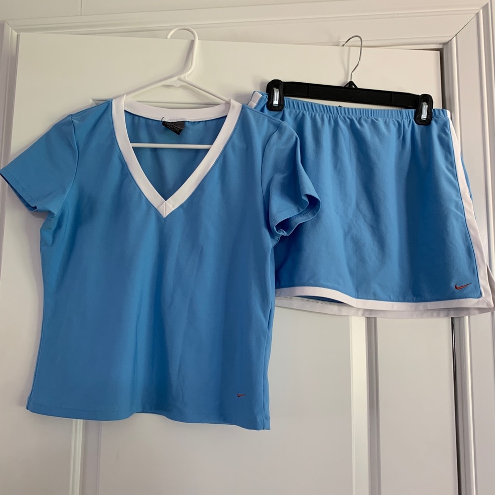 Women tennis outfit.